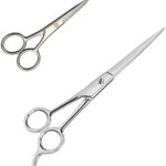 Combo of 2Pcs Full Stainless Steel Small Scissor 4" with 6.5"